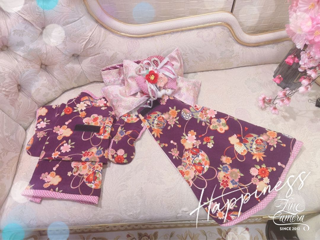 B412.pon2pan2☆オーダー☆犬2ウェイお着物☆犬着物