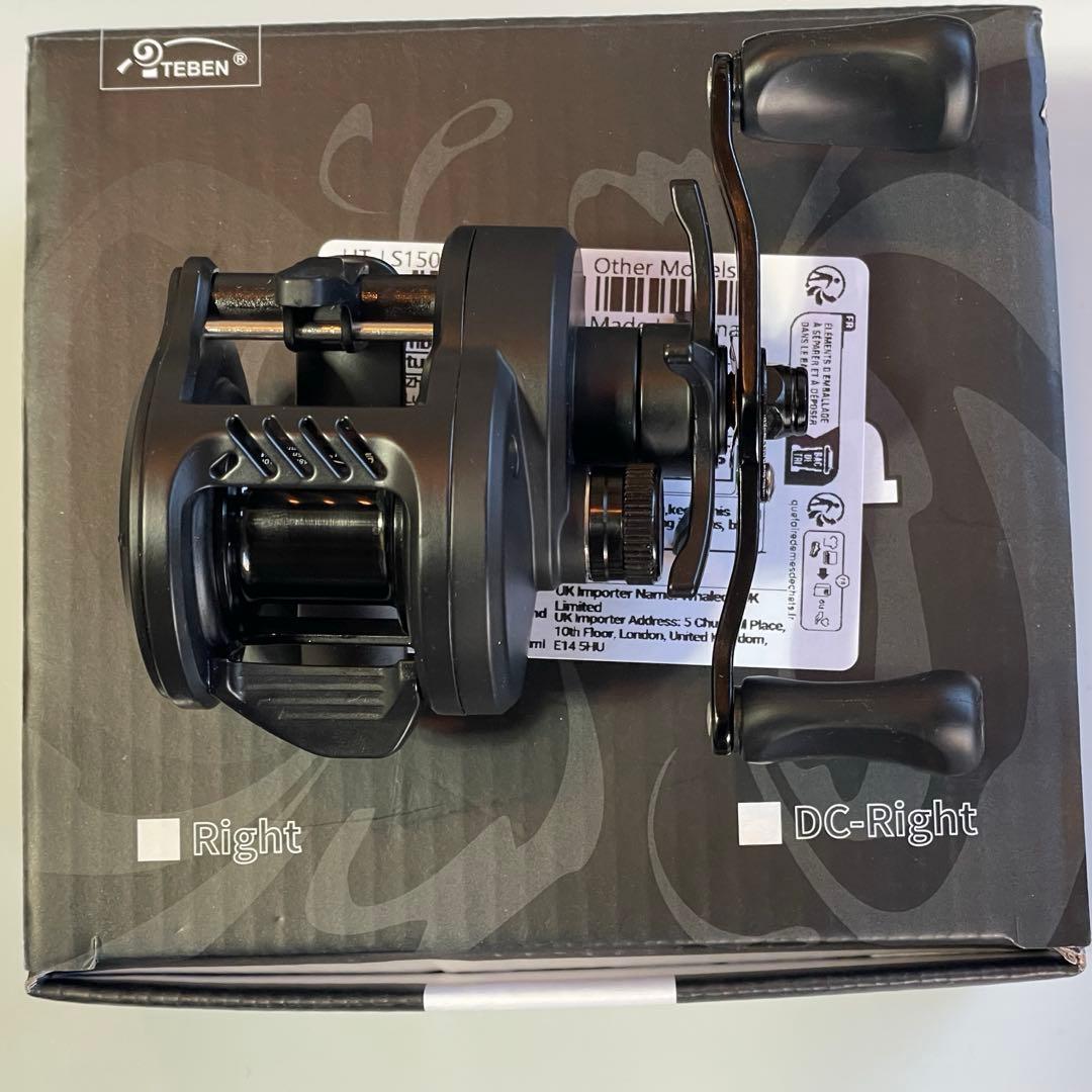 【新品未使用】丸型ベイトフィネスリール　右ハンドル　中華カルコン