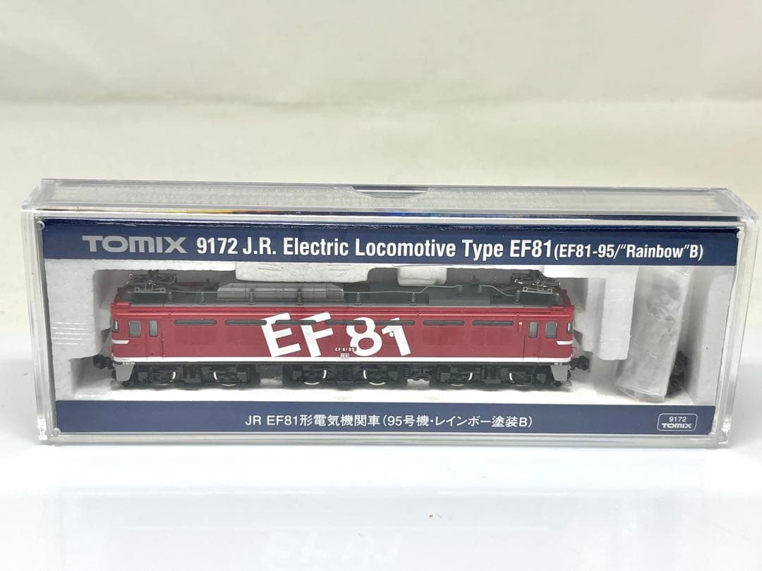 名機再来！TOMIX EF81 95号機 レインボー塗装B 北斗星 カシオペアに