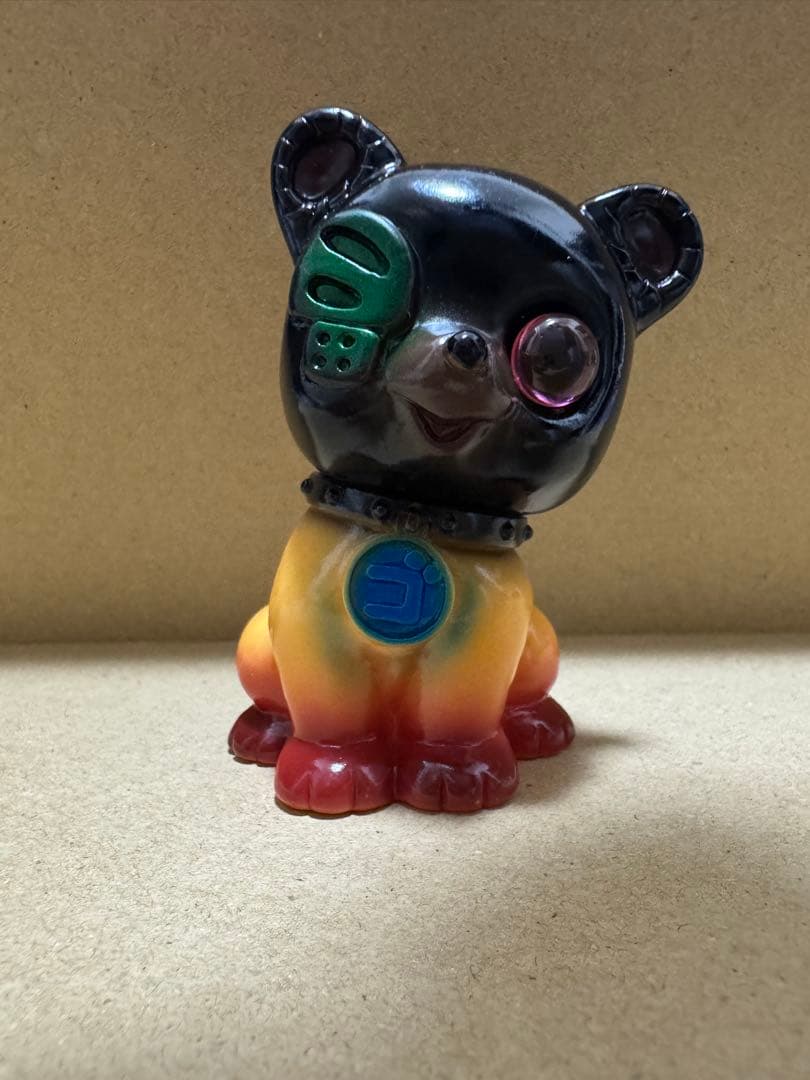 goccodo ゴッコ堂 おすわりベアオス　ソフビ　ベアオスマン　リアルヘッド