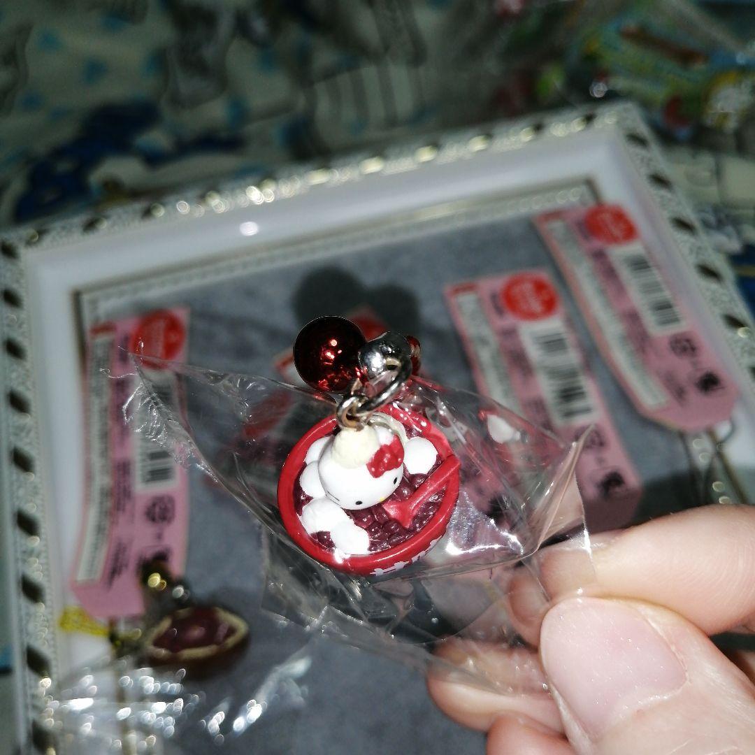 ハローキティ　根付け　和菓子　5種