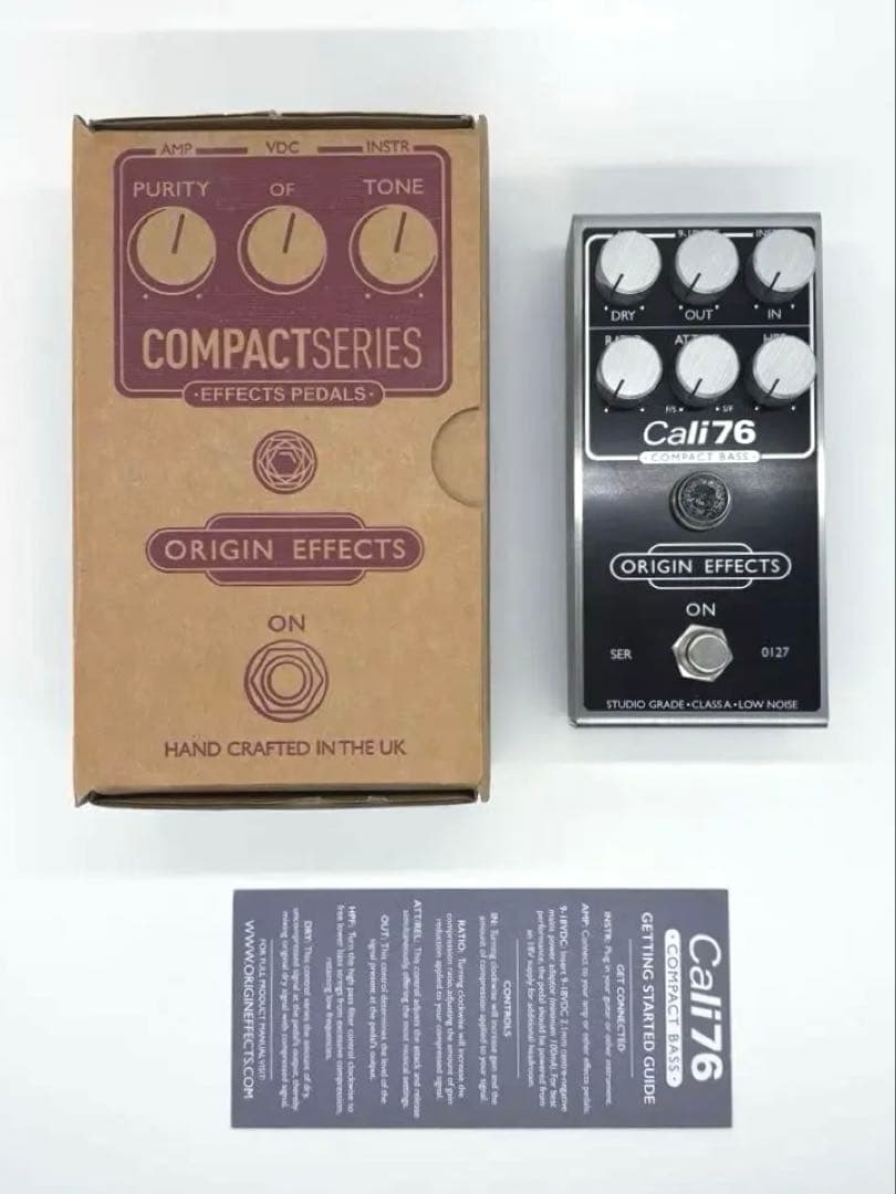 ORIGIN EFFECTS Cali76 Compact Bass 黒未使用