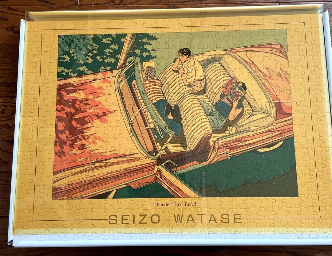 わたせせいぞう　ジグソーパズル完成品のり付き