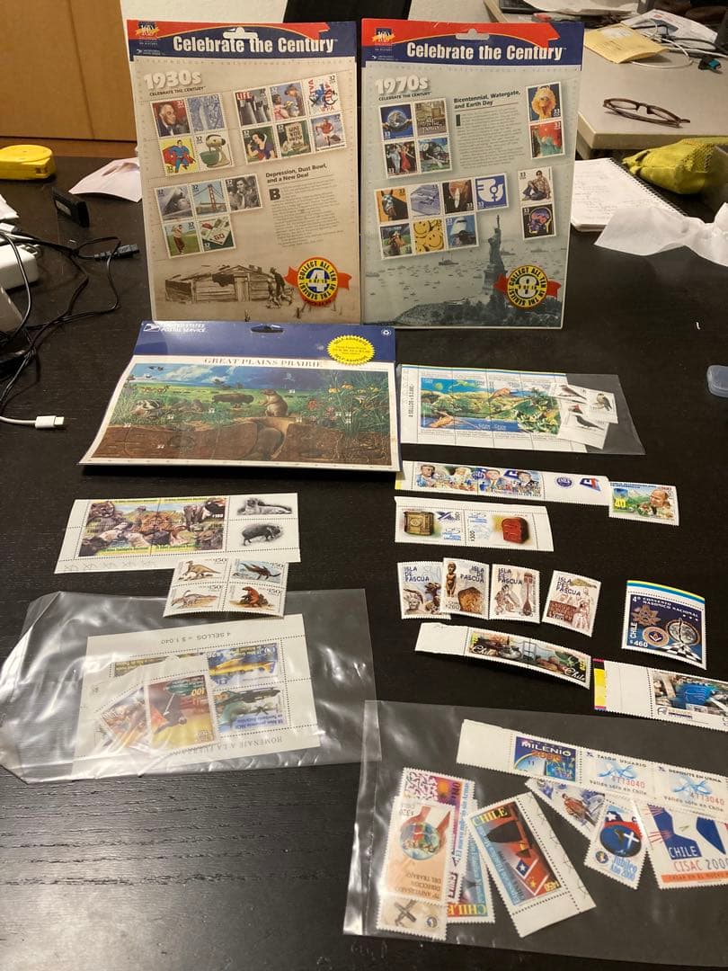 切手コレクション　アメリカ歴史 American Stamps Vintage