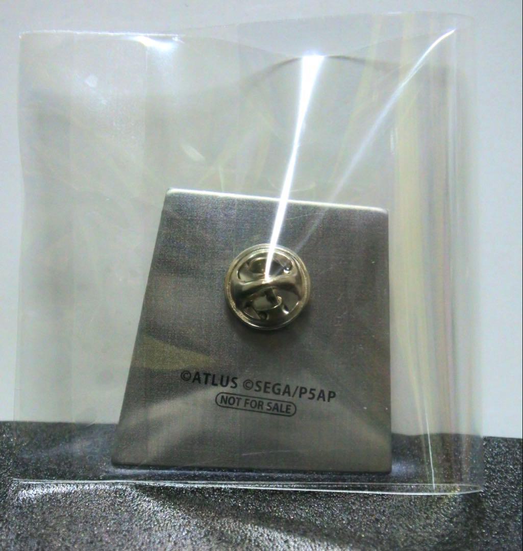 ペルソナ5A 2019 アニメイト ポイント交換 ピンバッジ 明智吾郎 クロウ