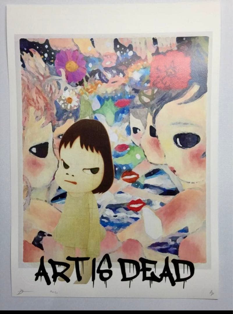 世界限定100枚 DEATH NYC アートポスター 奈良美智