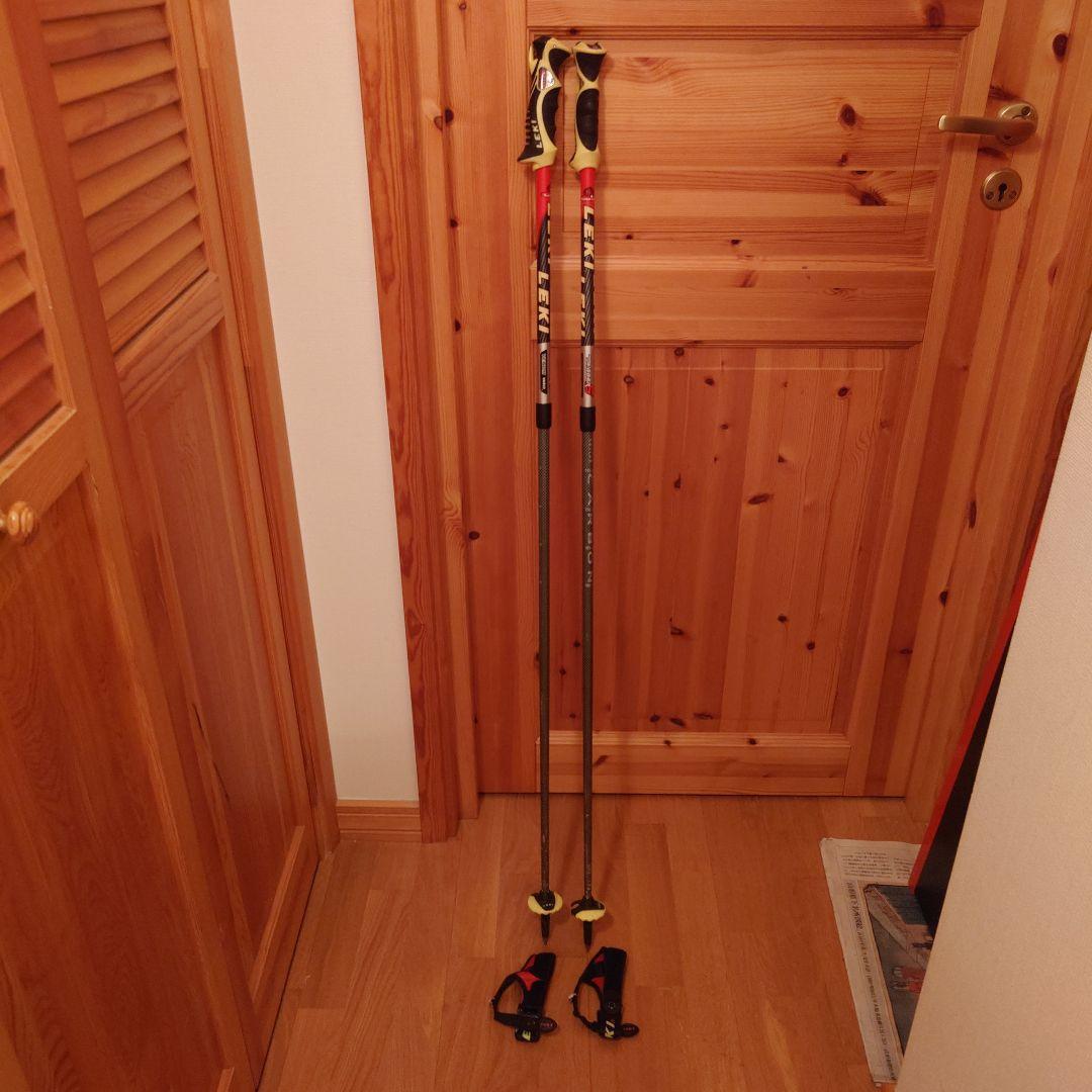 LEKI スキー用ストック 調整可能