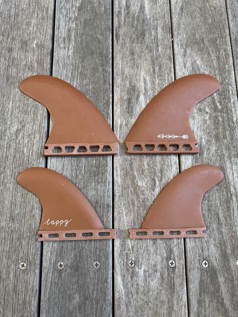 TRUE AMES FIN TAPPY QUAD 4FIN サーフィン フィン