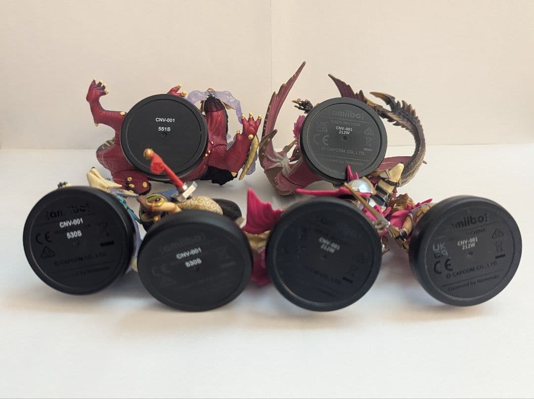 モンスターハンターライズ サンブレイク amiibo 6体+ジオラマセット