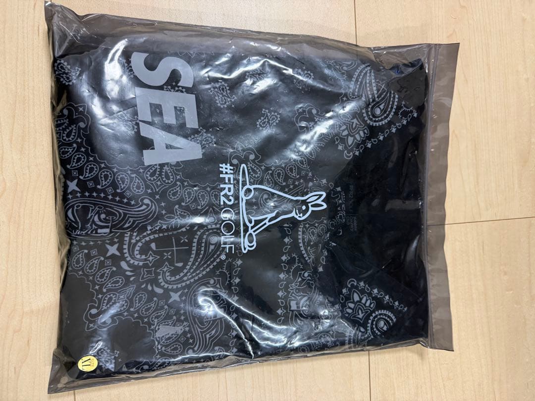 完売品　WIND AND SEA × FR2 GOLF ペイズリー柄ブルゾン