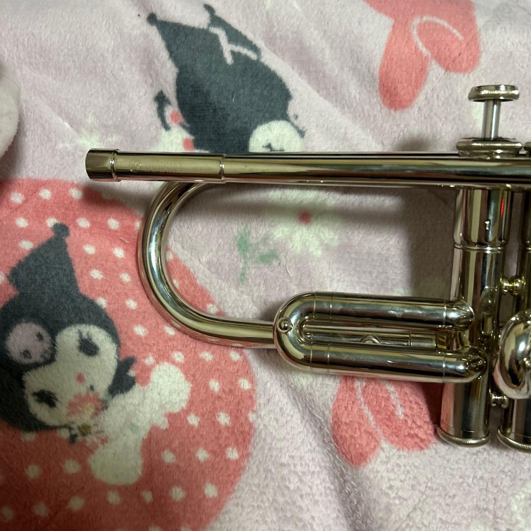 YAMAHA YTR-135 トランペット ハードケース、マウスピース付 銀