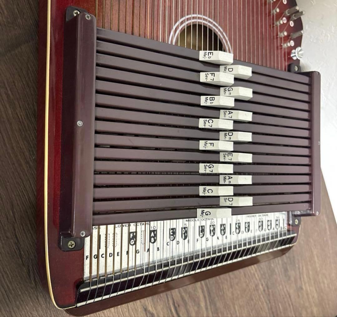 【希少美品】東海楽器 クロマハープ アコースティックオートハープ
