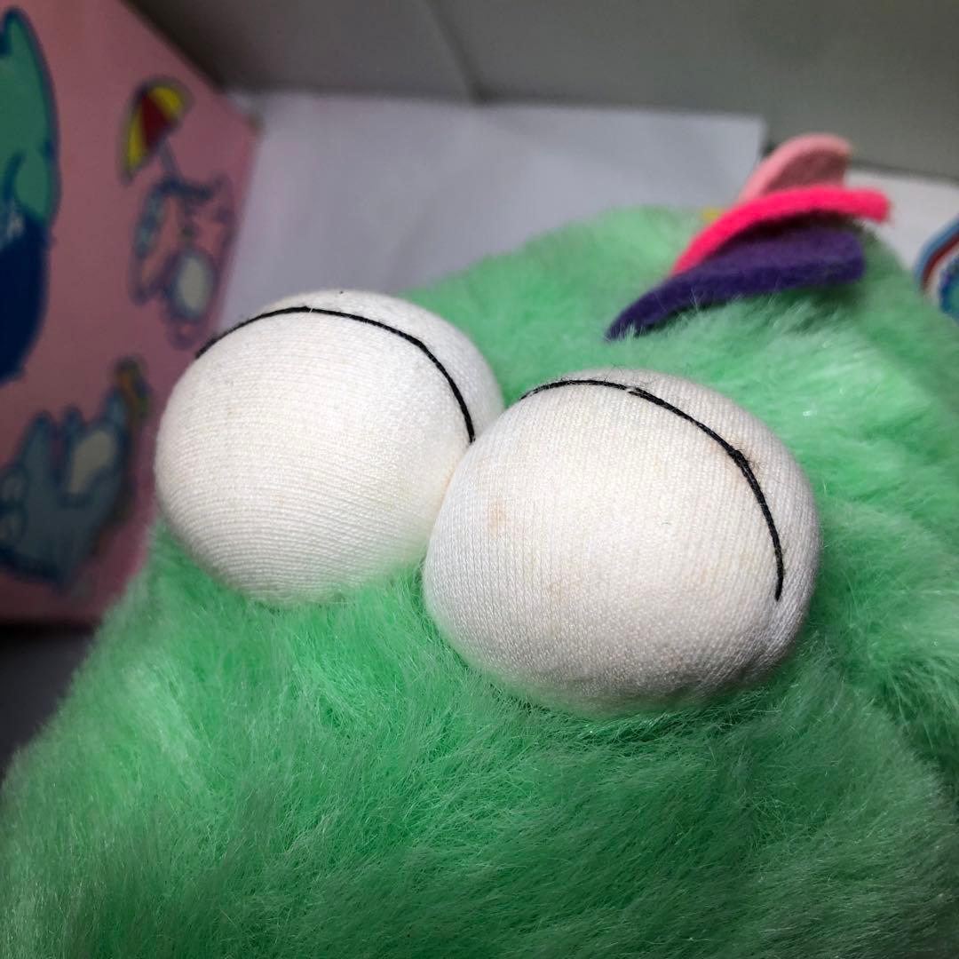 タグ付き トーキング ごきげんザウルス レトロ 玩具