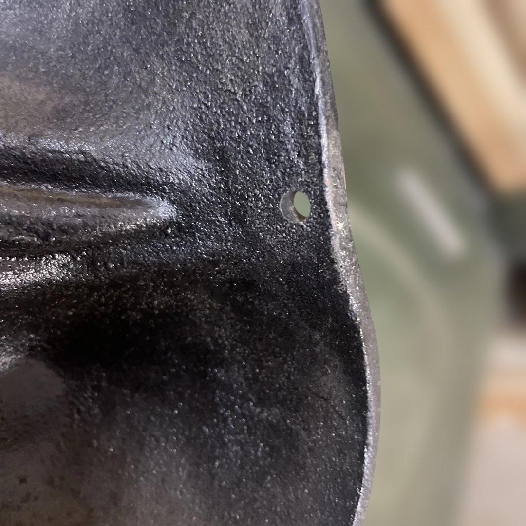 金属製オタフク　お福様ふっくらした頬　お福様のお面　骨董　美術品　重厚感あります