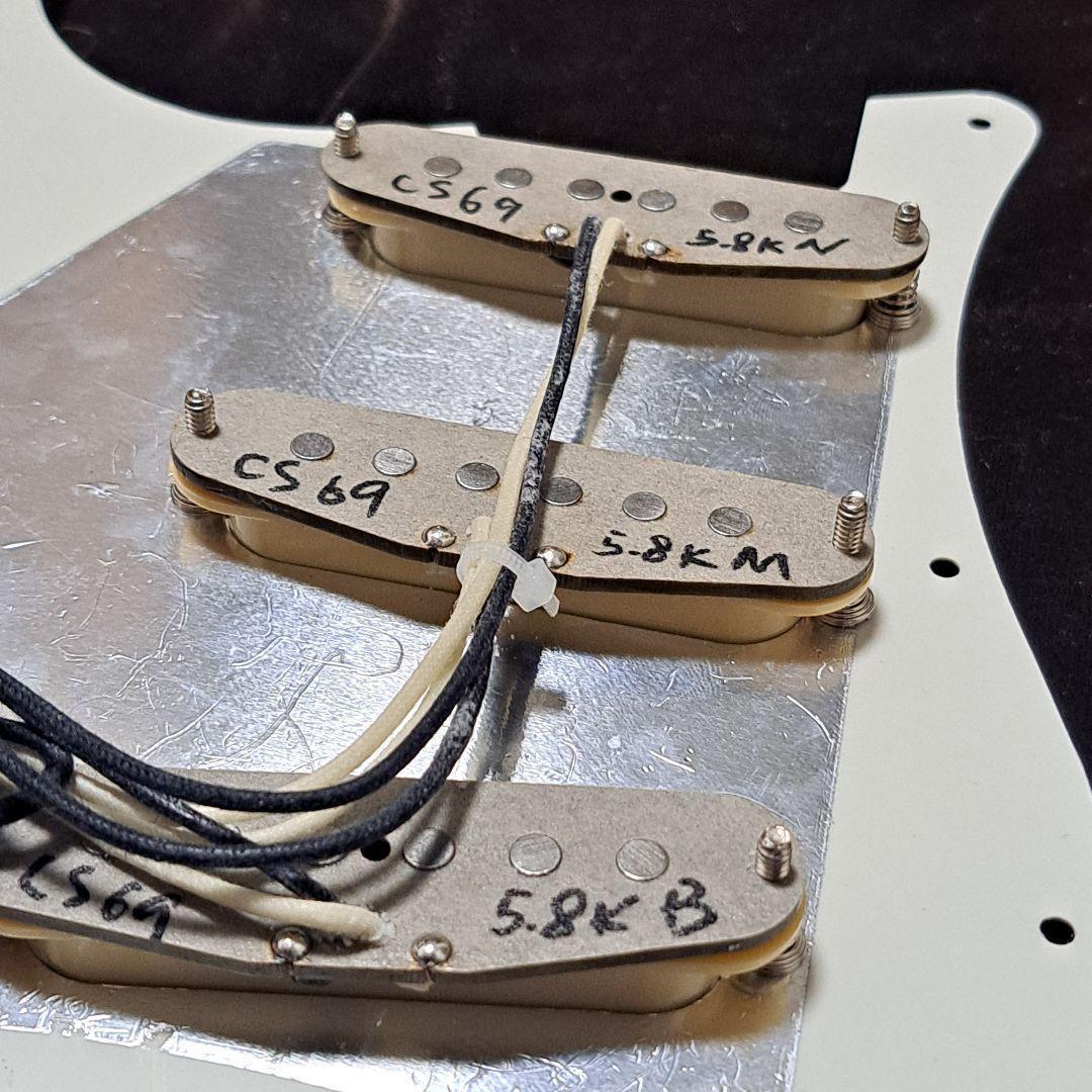 ストラトSSSアセンブリ　カスタム　CS54復刻　高品質　Standard