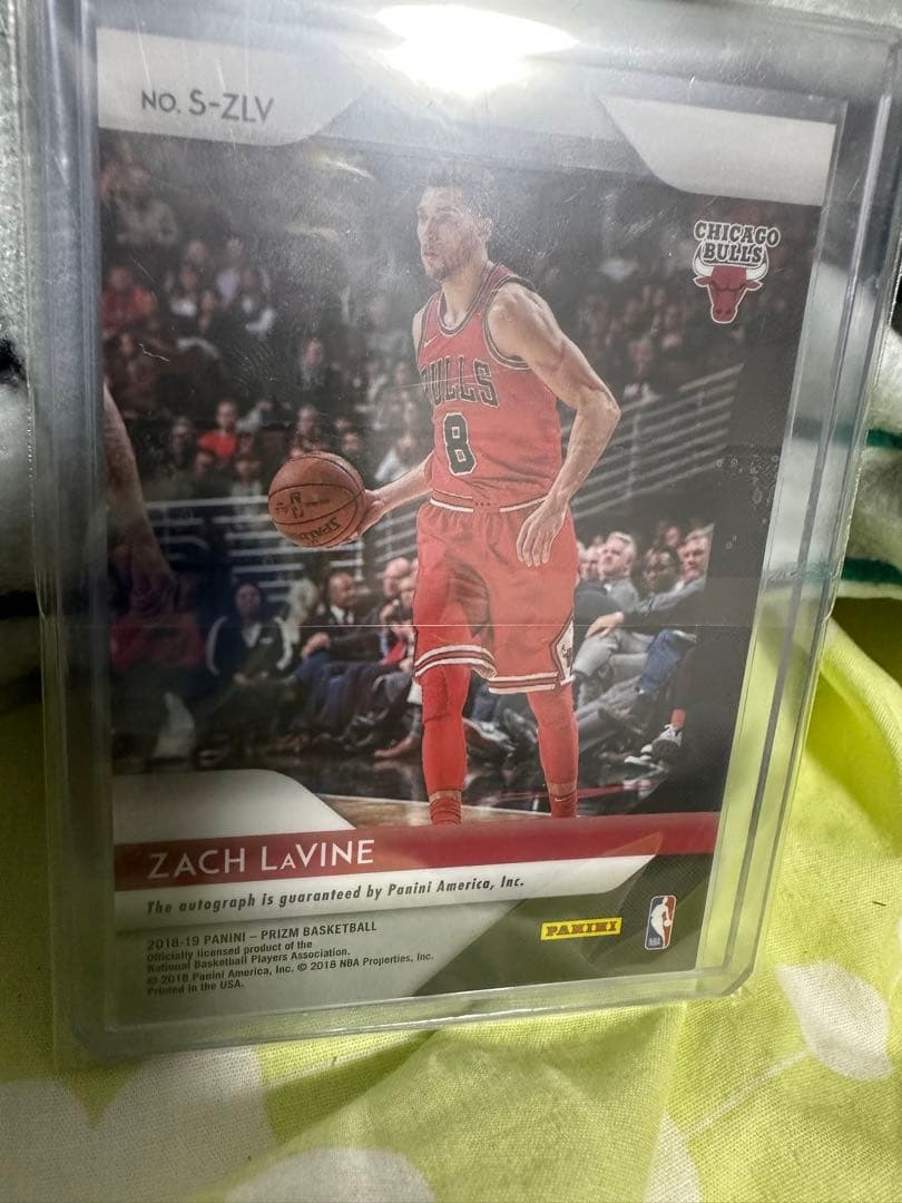 【美品】ザックラビーン　2018 przim 直筆サインカード