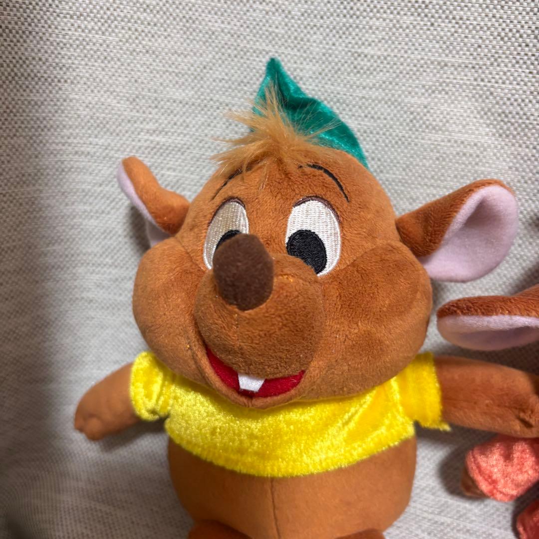 今日限り価格　シンデレラ　ガスとジャックのぬいぐるみ