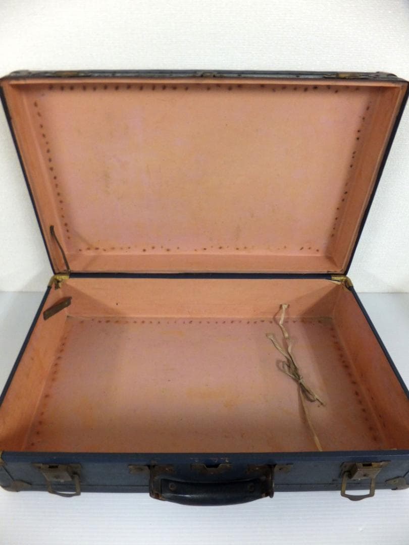 D543 軍物 プロペラ 翼 旭日 マーク 旧日本軍 トランク 鞄 アンティーク