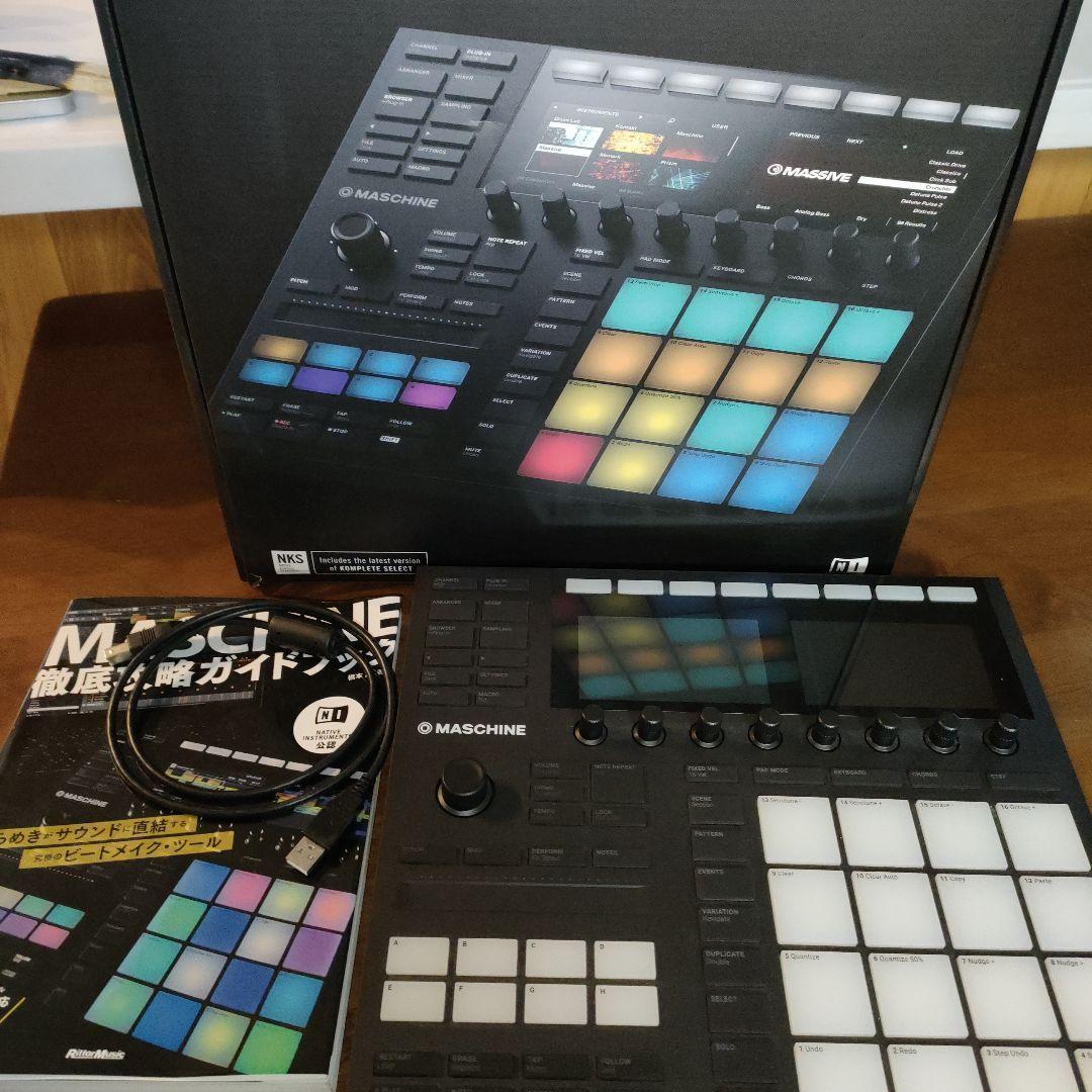 MASCHINE mk3 MIDI　本体とガイドブック トランスファーID付き