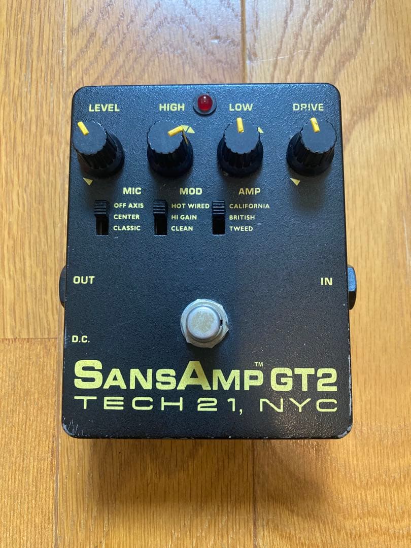 【週末値下げ】TECH 21 SansAmp GT2