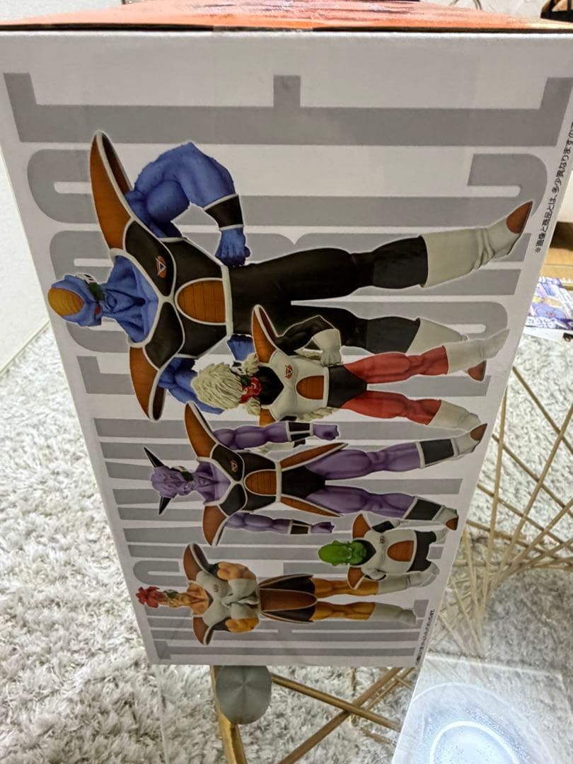 鳥*須様 ドラゴンボール Z ギニュー特戦隊 マスターレスフィギュア。