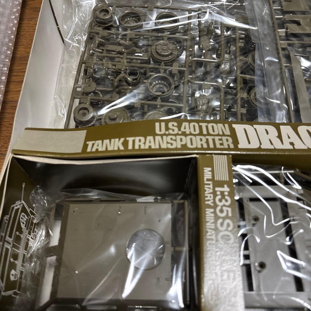 TAMIYA ドラゴンワゴン U.S. 40トン タンクトランスポーター