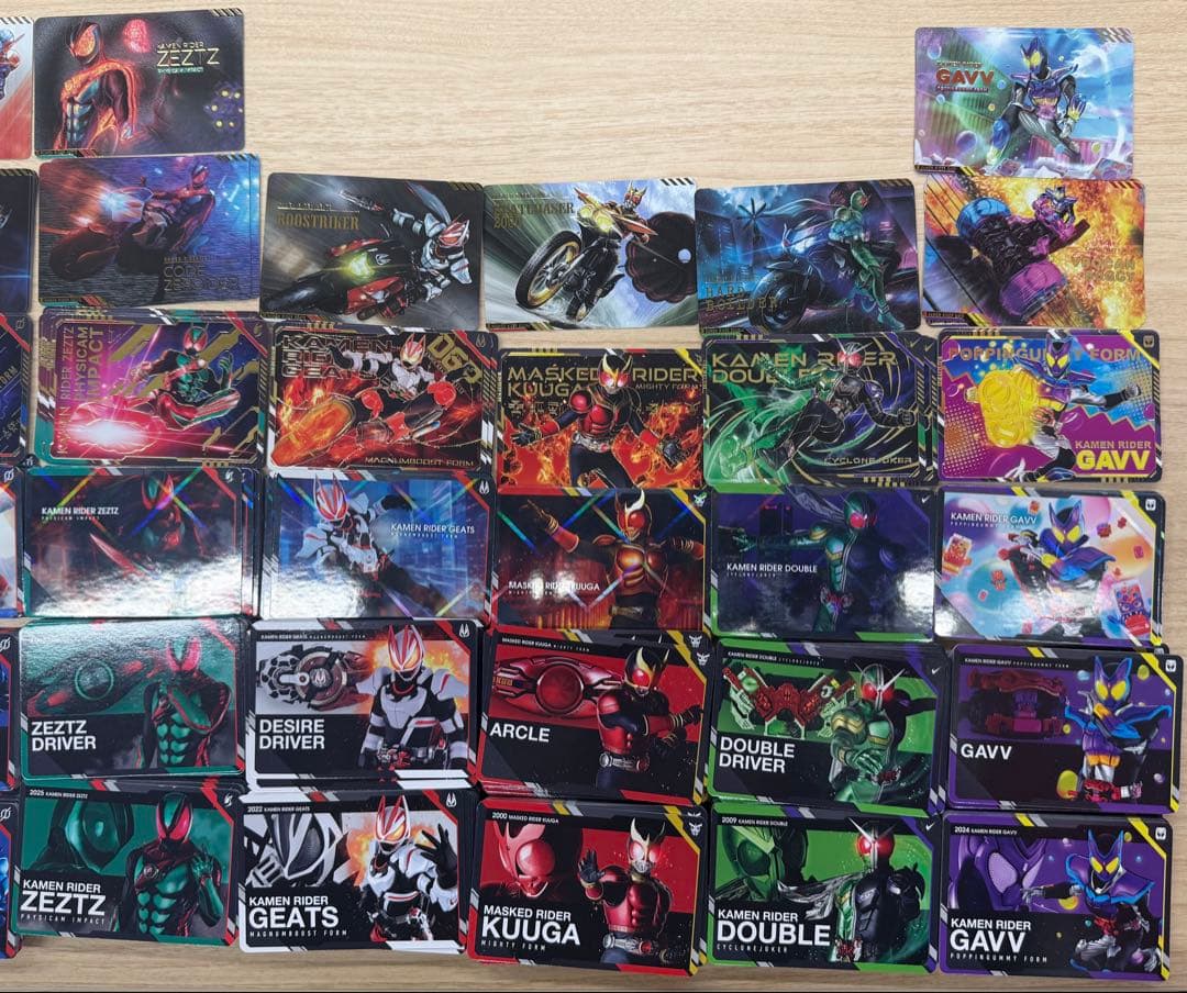 仮面ライダー スクラッチカードダス　大量　プロフ必読