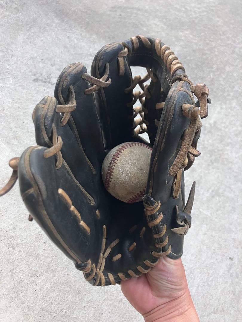 ミズノ　グローバルエリート　硬式グローブ　左投げ　少年用　外野手用★最終値下げ★