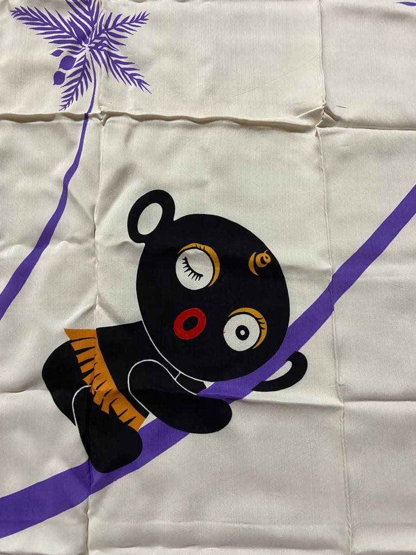 だっこちゃん 大判 スカーフ 風呂敷 昭和 レトロ　インテリア に。