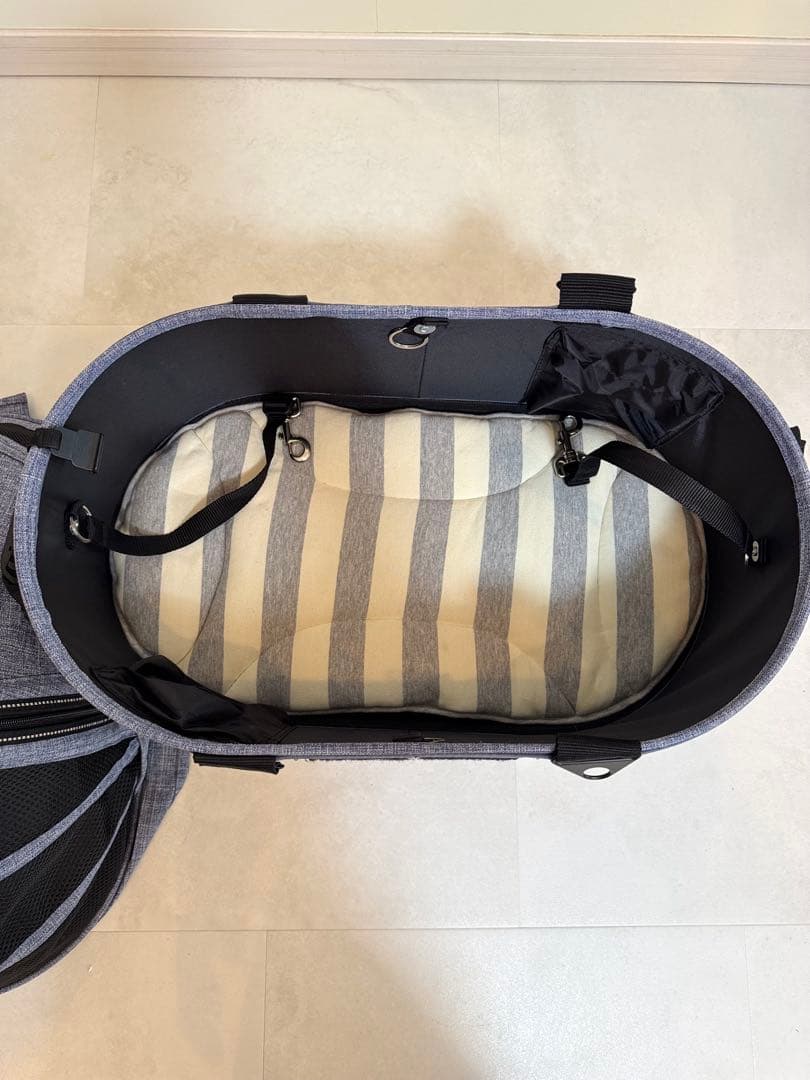 【美品】AirBuggy ペットカート ドーム2 SMサイズ コット単品