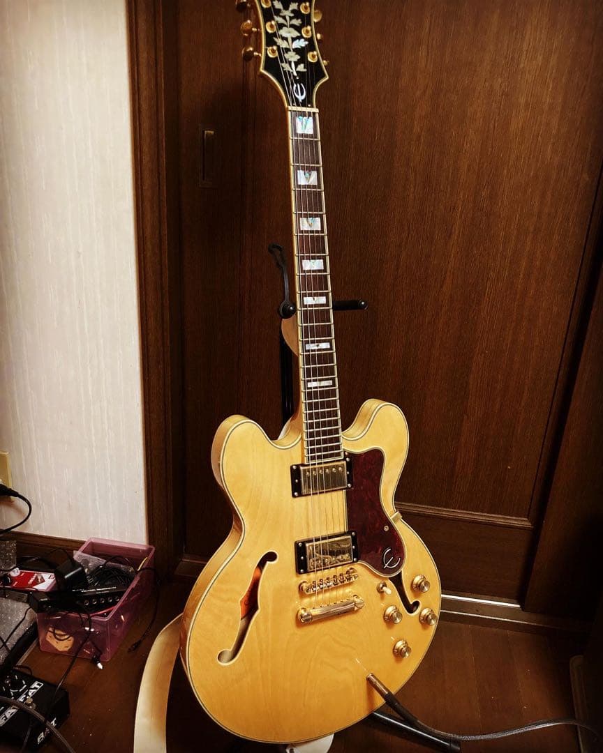 Epiphone Sheraton Ⅱ pro NA セミアコ ハードケース付