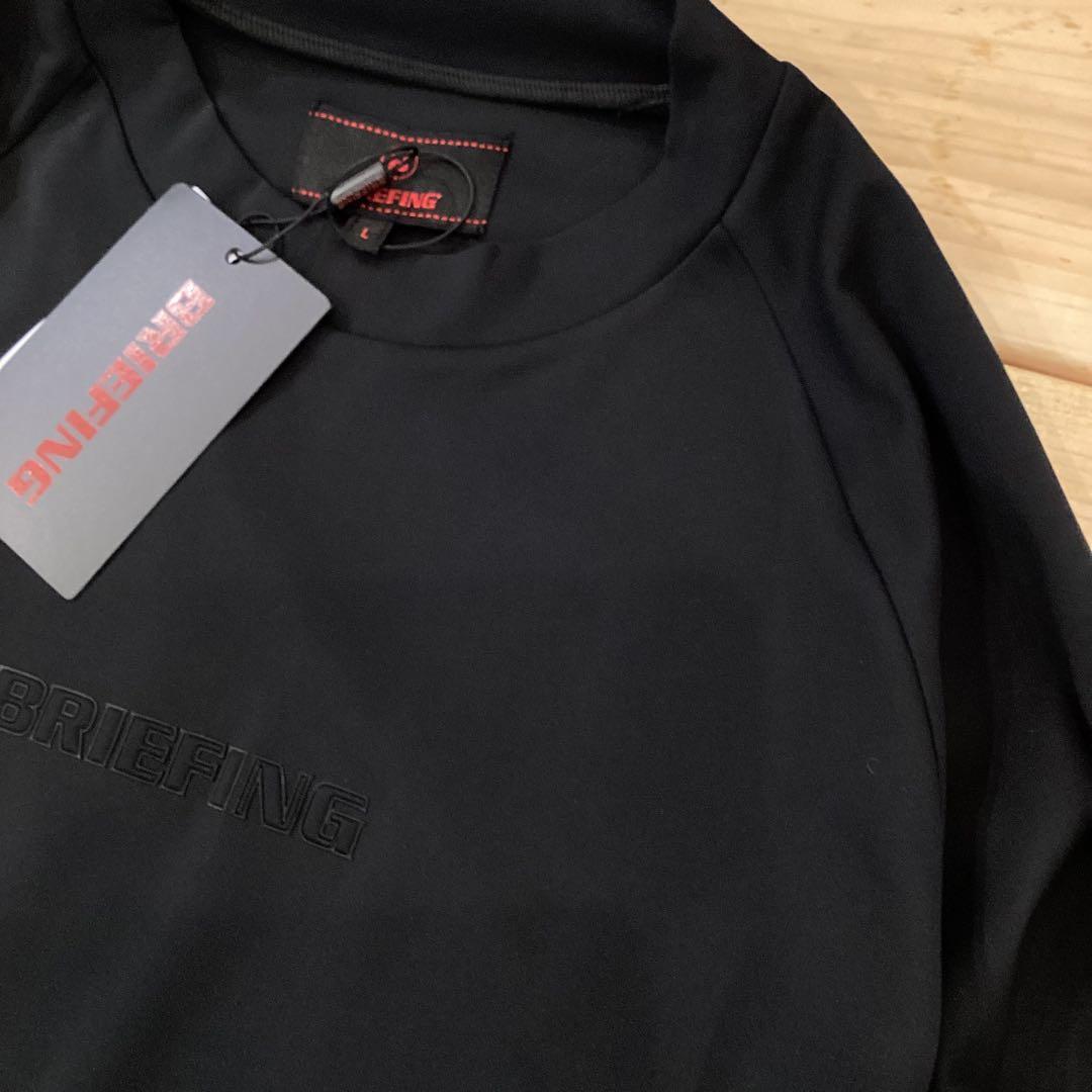新品　BRIEFING STITCHED 3D LOGO HIGHNECK L