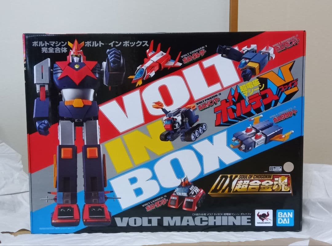 【新品】DX超合金魂 VOLT IN BOX ボルテスV