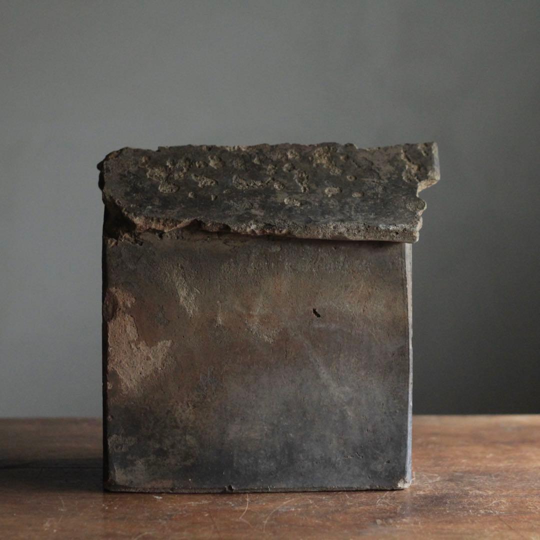 瓦厨子 古道具 アンティーク No.3 瓦質祠 オブジェ