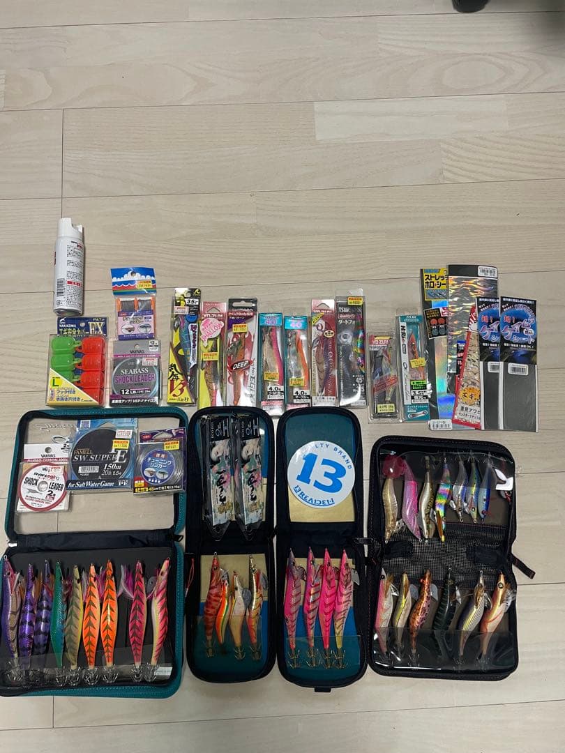 オリムピア　カラマレッティRossoロッドとSophia リールのエギングセット