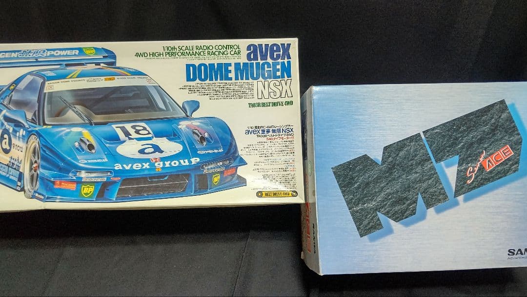 絶版 タミヤ RC 1/10 avex 童夢 NSX TA03R セット