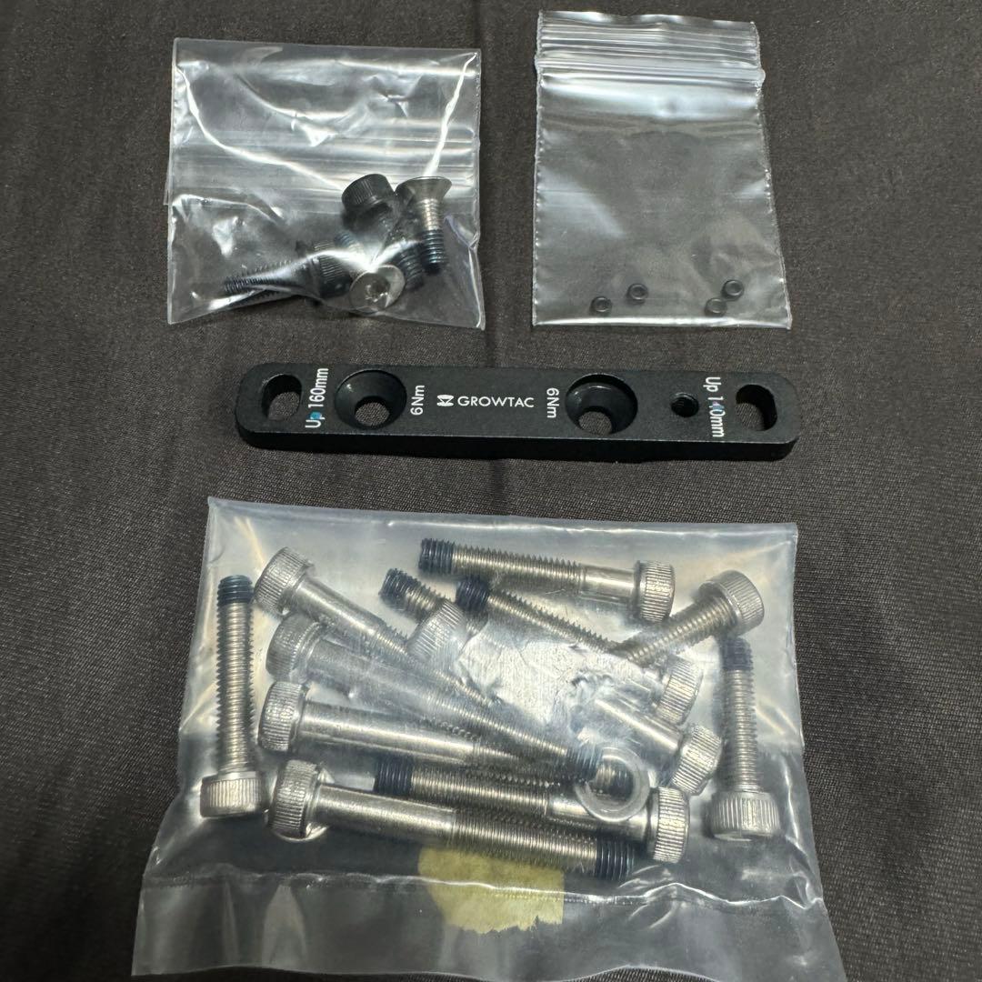 美品 GROWTAC EQUAL ディスクブレーキ フラットマウント