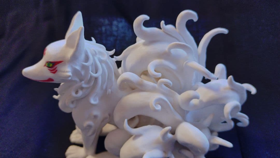 【九尾の狐】一点物 フィギュア 仏像