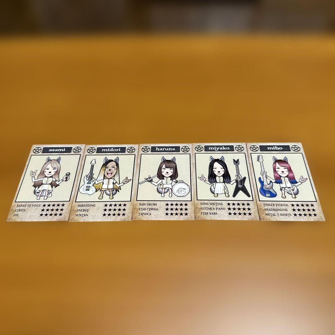 LOVEBITES キャラクターカード全種