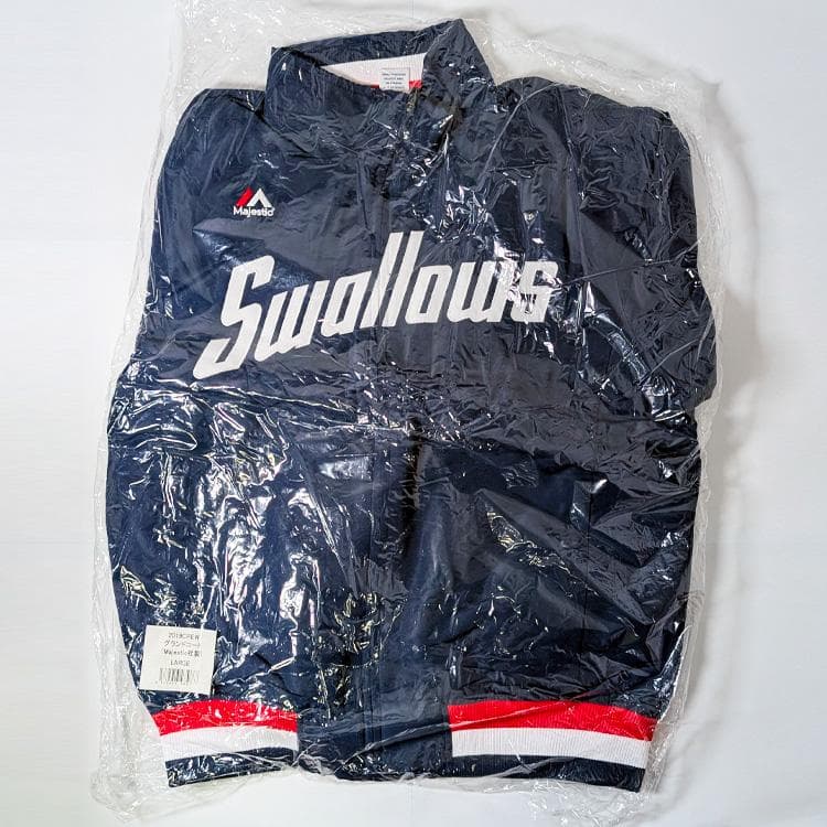 【未開封】Swallows 2019 CREW グランドコート Lサイズ