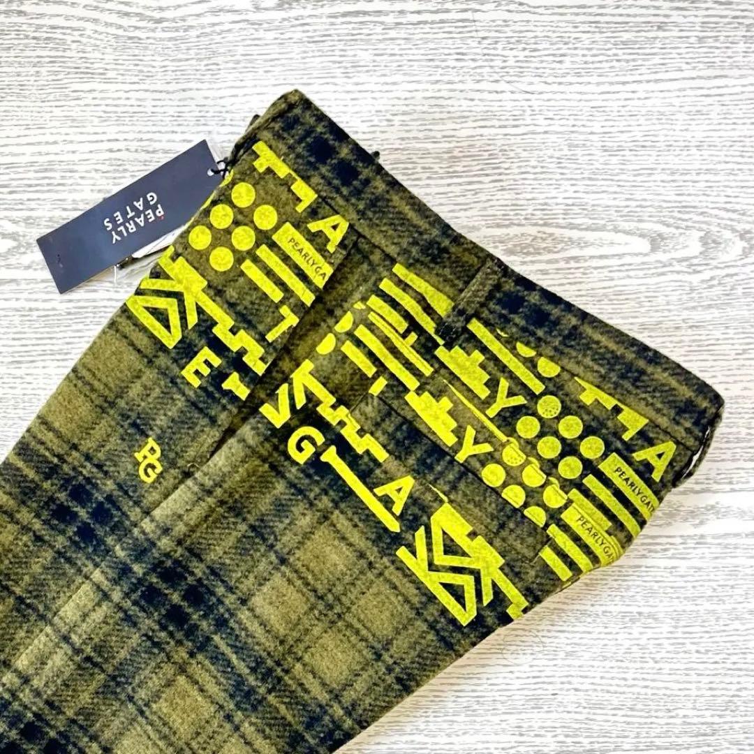 PEARLY GATES パーリーゲイツ　起毛保温　ジャガードパンツ