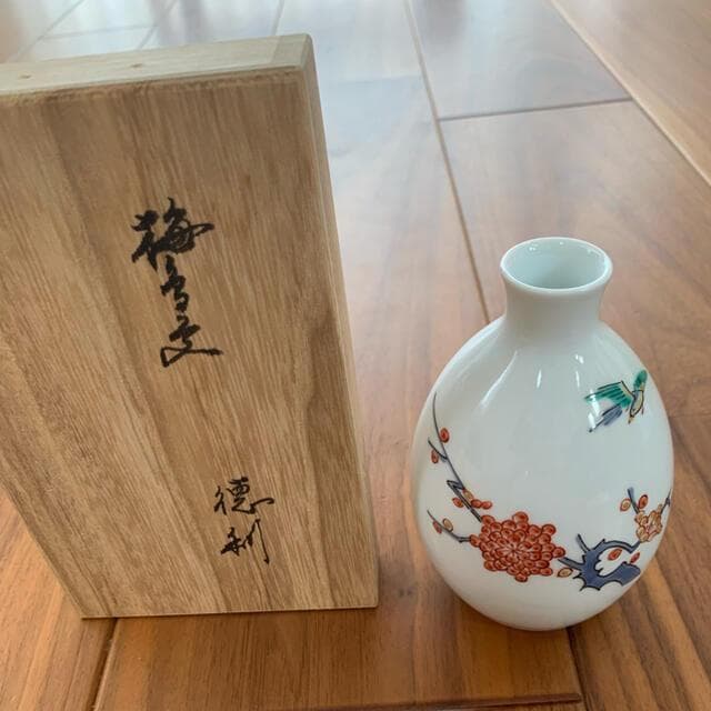 唐津焼、今泉今右衛門、柿右衛門　徳利おちょこセット