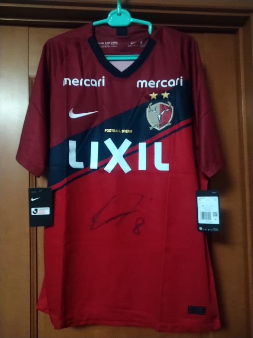 鹿島アントラーズ2020シーズンユニフォーム　未使用紙タグ付き　XXL