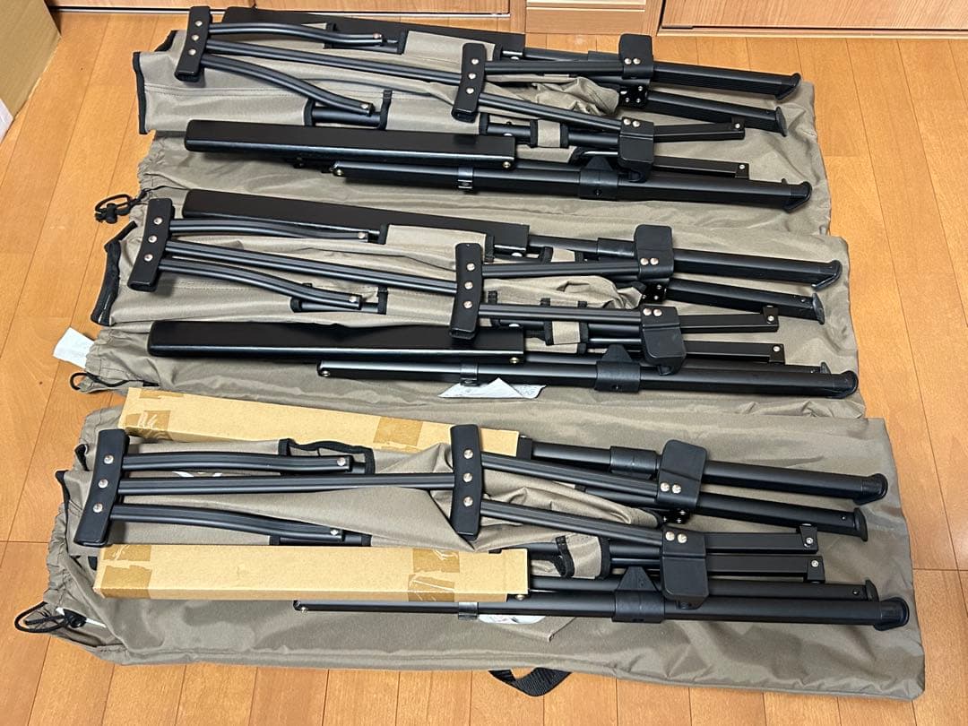 コールマン レイチェア 3脚セット グレージュ 1脚未使用品