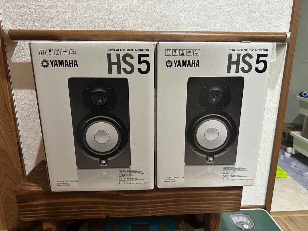 YAMAHA HS5 パワードスタジオモニター 2個セット 新品未使用