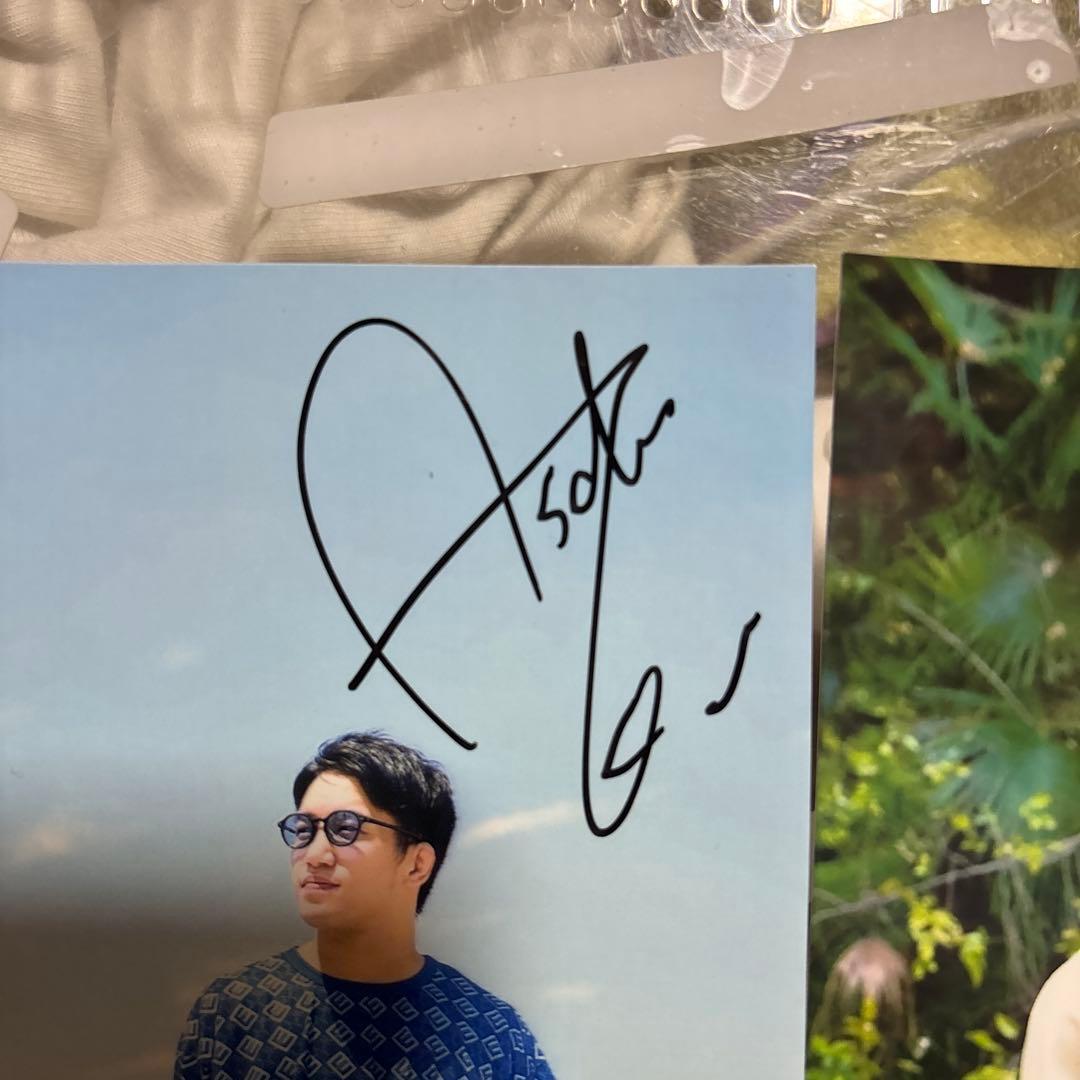 朝倉海直筆サイン入りブロマイド