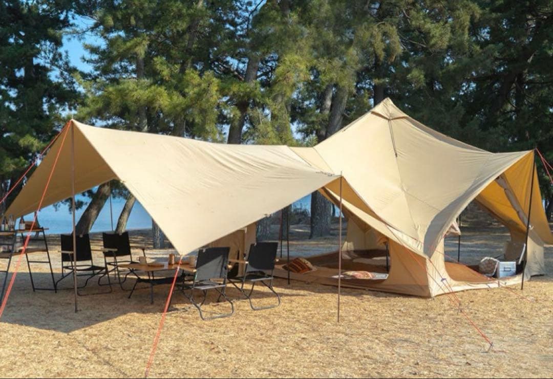 DODツクツクベース+ヒレタープ+専用グランドシート