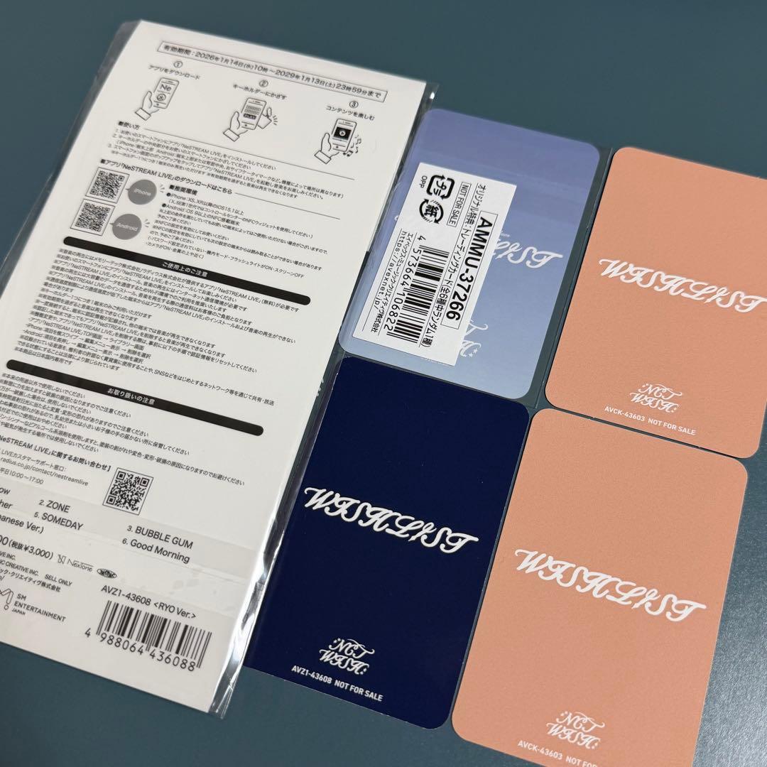 NCT WISH WISHLIST リョウ アクリルキーホルダー トレカ