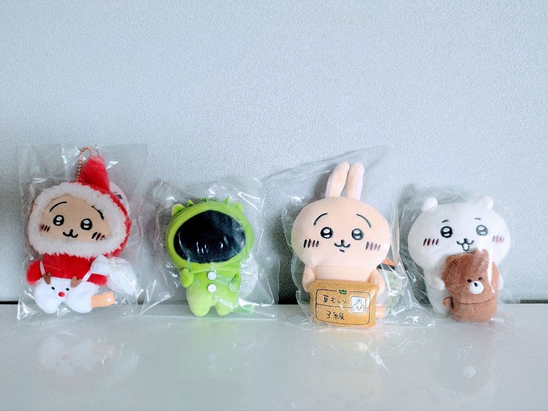 希少❗限定品もあり❗【新品・未使用】ちいかわ マスコット (4つセット)