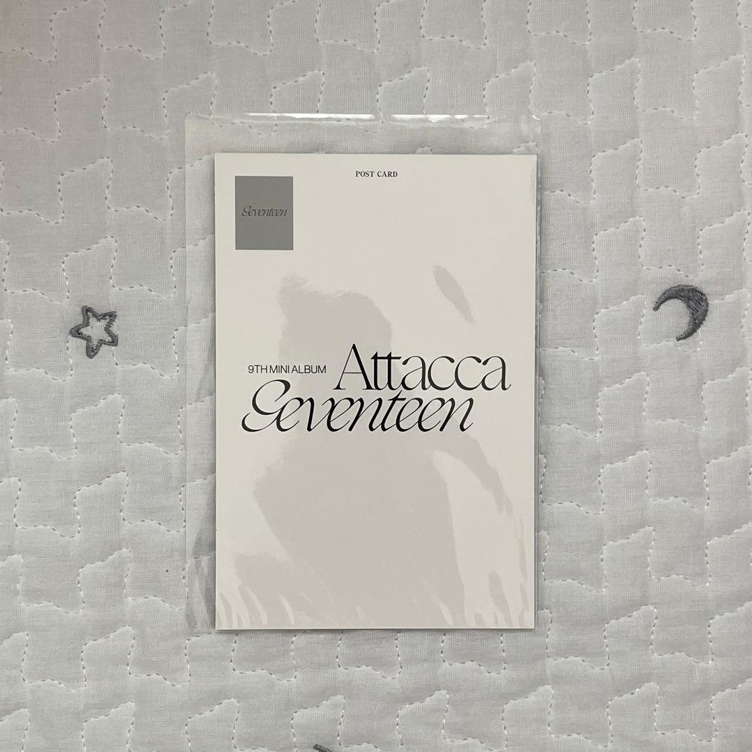 SEVENTEEN attacca 直筆サインポストカード　THE8